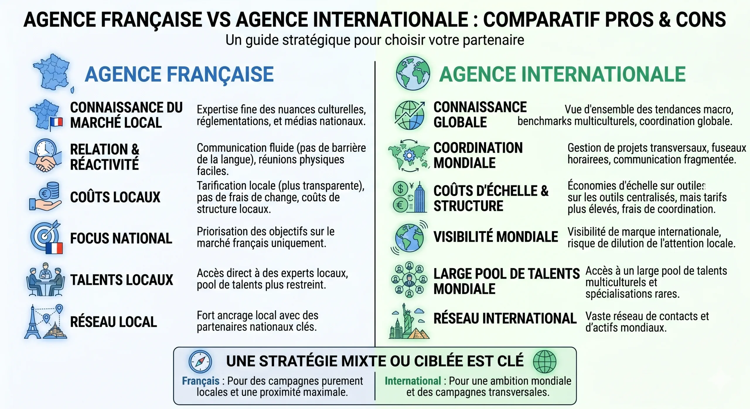 Meilleure Agence SEO France : Classement et Comparatif 2026 5 infographie seo national vs international avril 2026 scaled