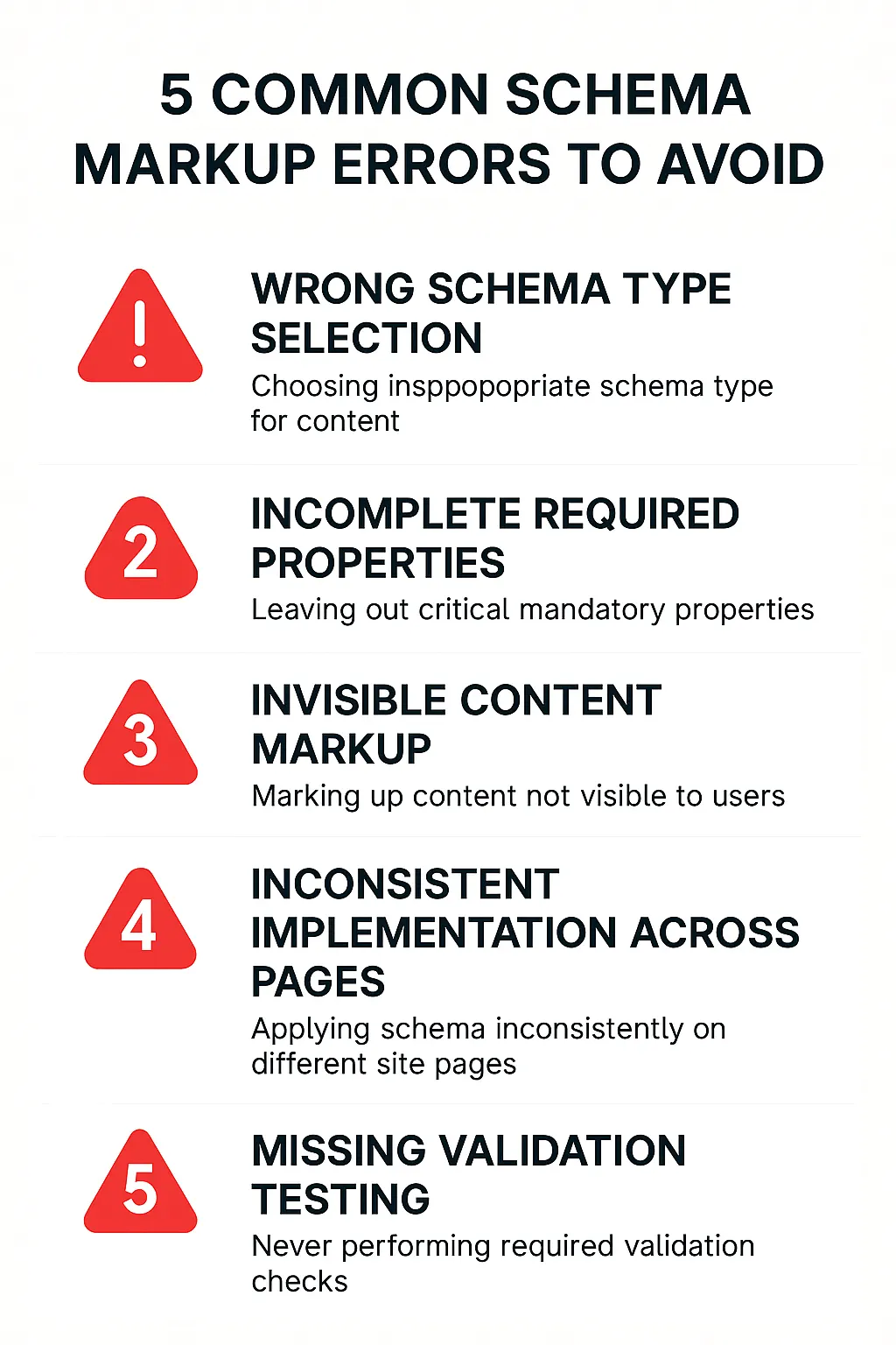Données Enrichies 2025 : Guide Rich Snippets SEO 4 rich snippets common errors