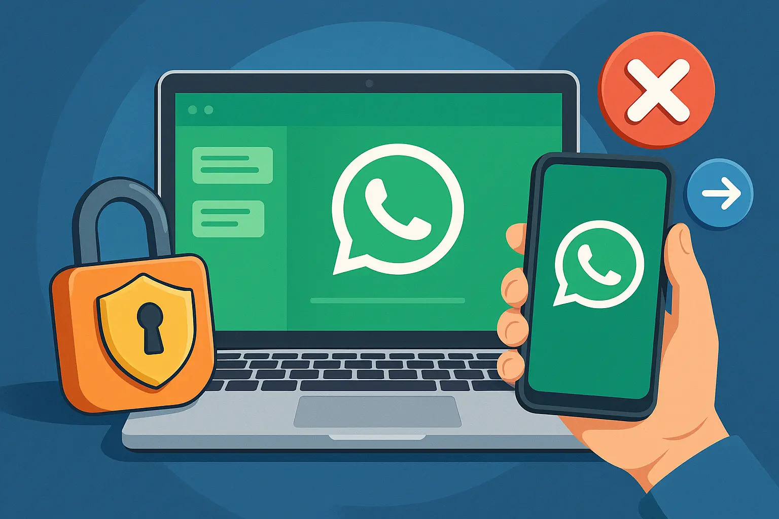WhatsApp Web | Guide complet 2025 (astuces, sécurité, alternatives) 9 whatsapp-web-guide