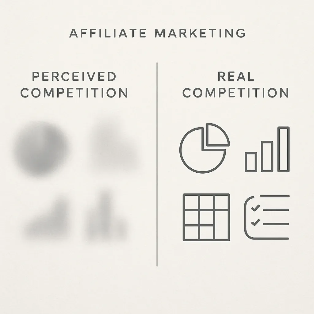 affiliate marketing perceived real competition