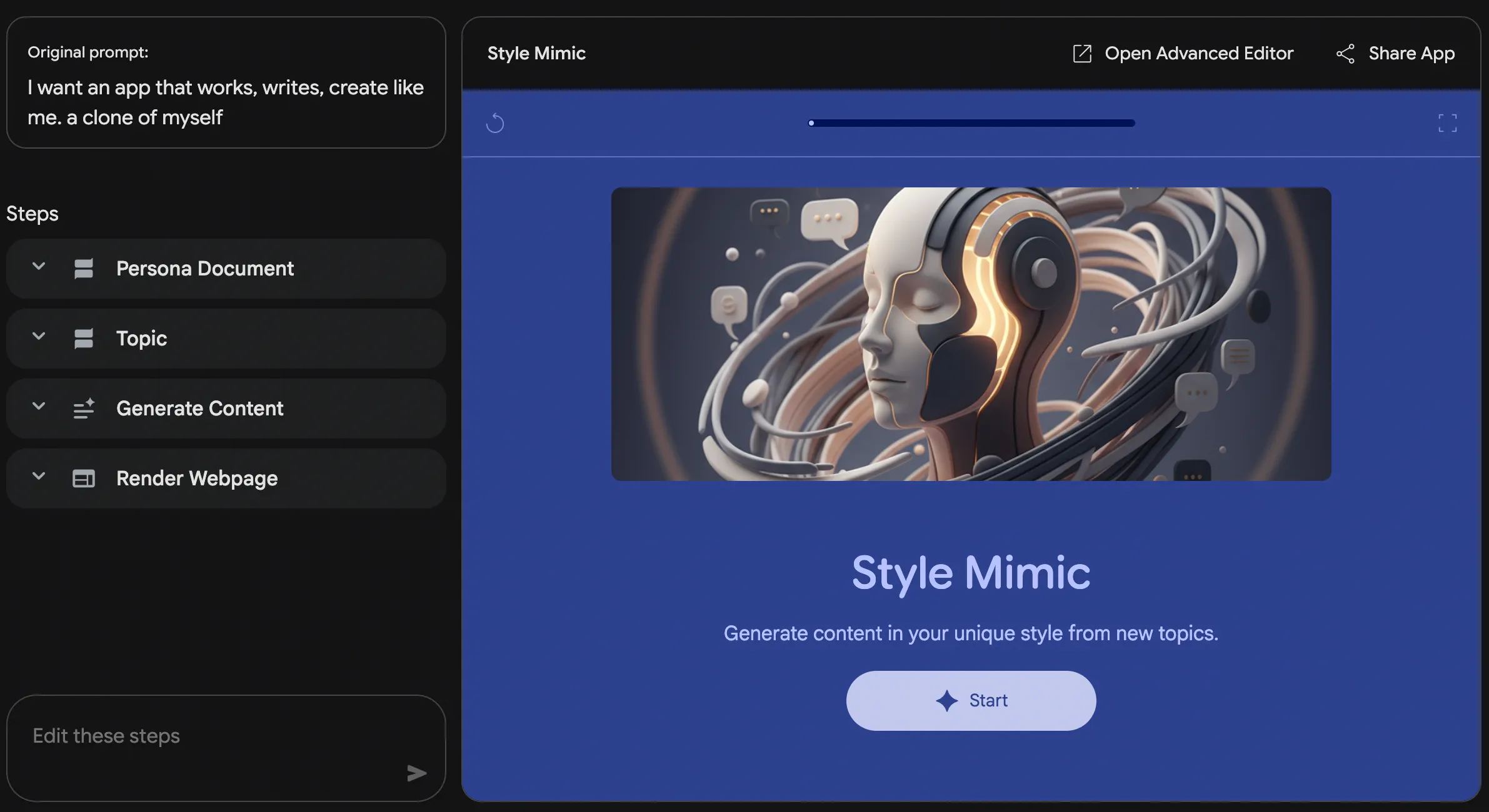 screenshot gemini gem perso