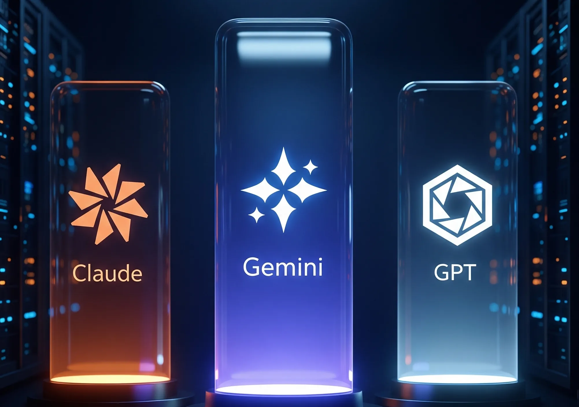 Claude Sonnet 4.6 vs Gemini 3 Pro vs GPT-5.2 : Lequel code (et écrit) vraiment mieux en 2026 ? 14 llms wirting coding podium