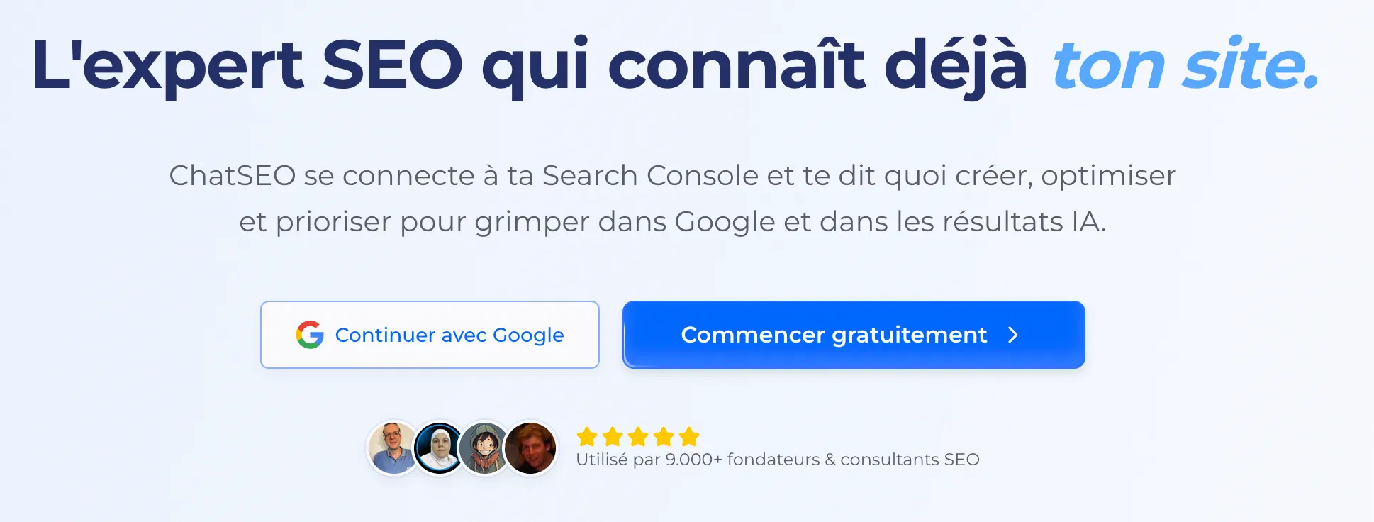 Avis ChatSEO 2026 : Test, Prix et Code Promo (-10%) 1 chatseo app avis screenshot5