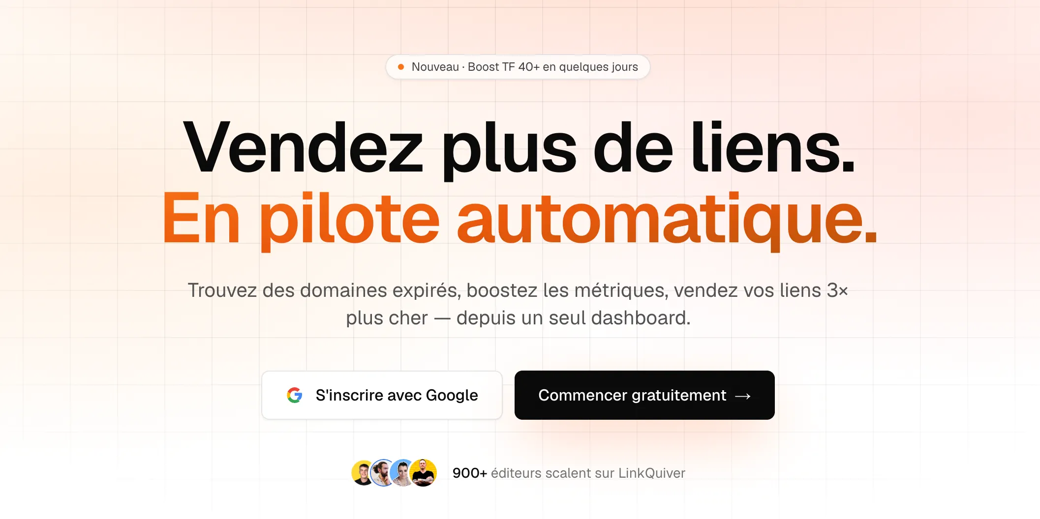 LinkQuiver : Avis complet, tarifs et code promo 2026 1 linkquivers avis screenshot1