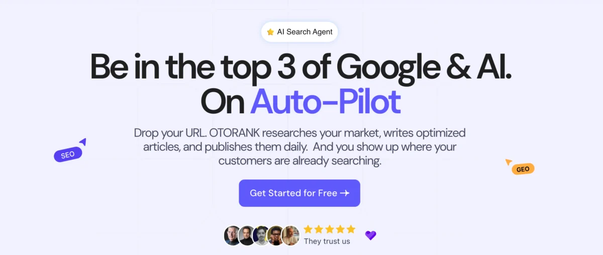 Alternative à SurferSEO : 5 outils SEO moins chers en 2026 3 Otorank Seo Tool