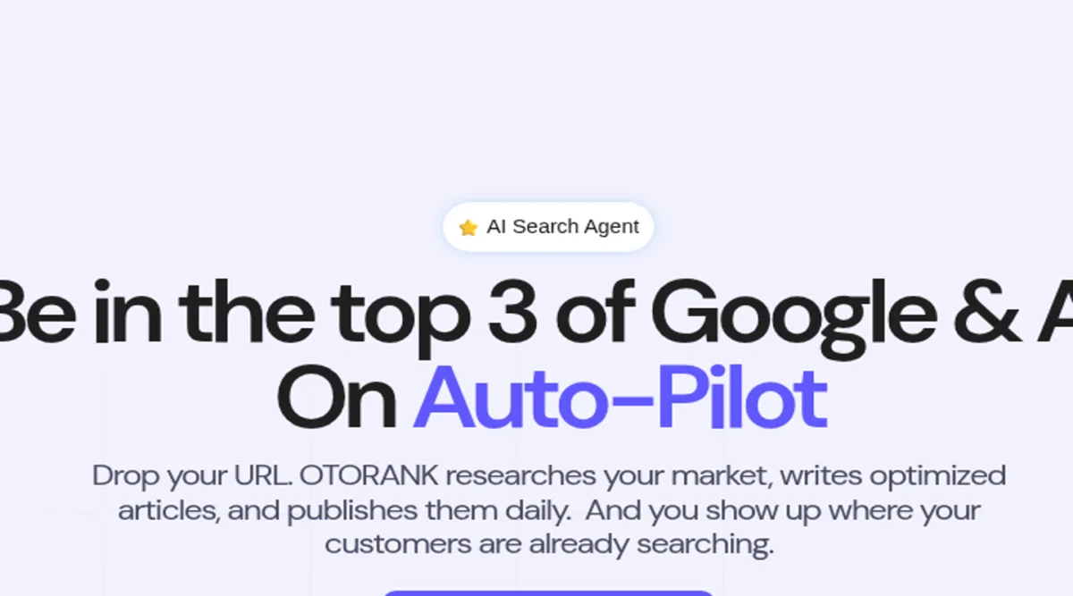 Avis Otorank 2026 : J'ai testé l'agent SEO autopilot pendant 30 jours (code promo MINTAVOCADO) 3 Tarifs Otorank