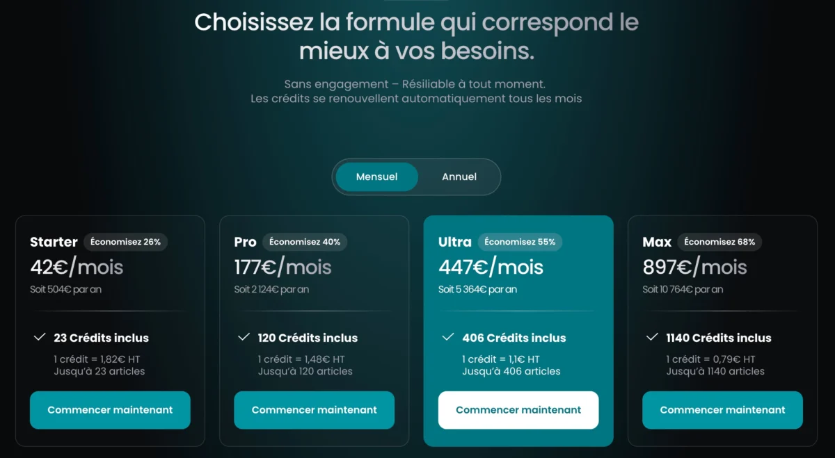 Wisewand 2026 code promo MINTAVOCADO : Le rédacteur IA SEO ultime + mon avis sans filtre 4 Wisewand Screenshot7